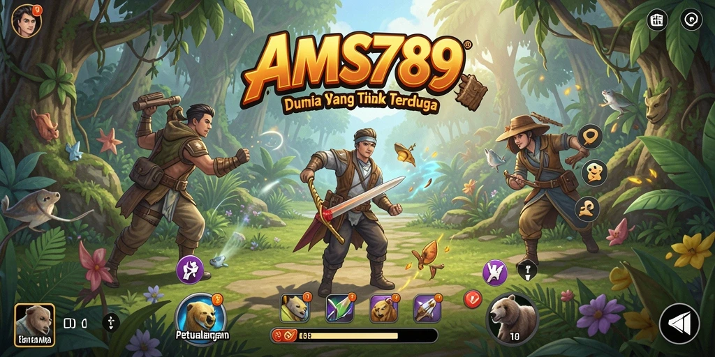 Tampilan gameplay yang menarik dalam AMS789 dengan berbagai petualangan seru.
