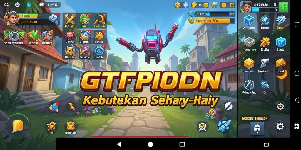 Tampilan antarmuka GTPIDN yang bersih dan sederhana.
