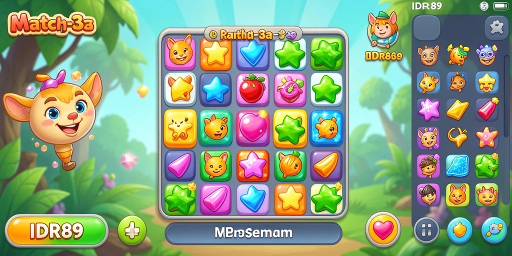 Tangkapan layar gameplay IDR89 menampilkan suasana seru dan grafis menarik.