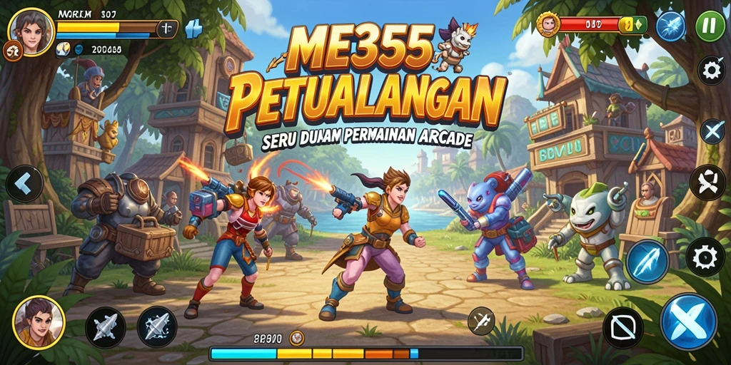 Screenshot gameplay ME355 yang menunjukkan tantangan seru dan grafis menarik.