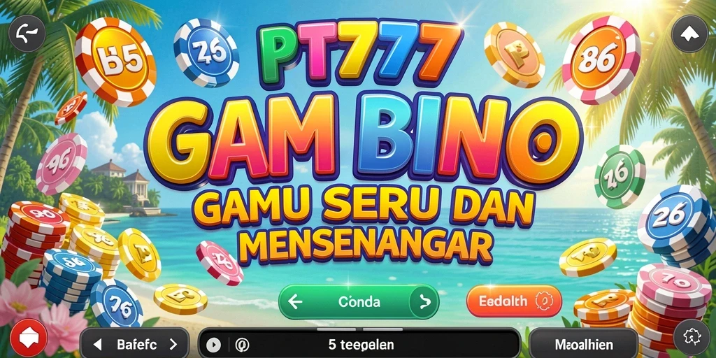 Screenshot gameplay PT777 yang menunjukkan suasana seru permainan Bingo.