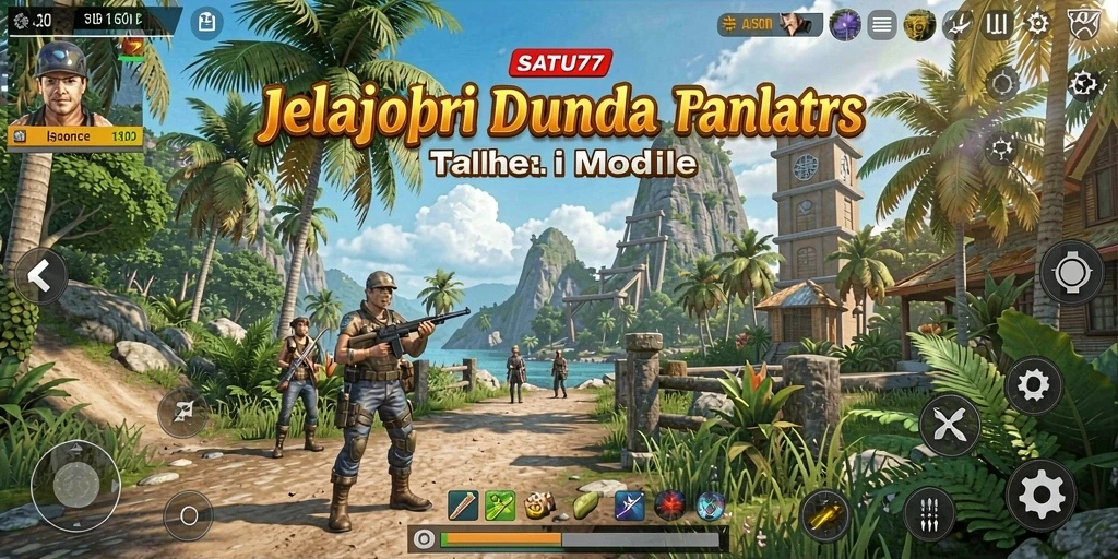 Gameplay Open World yang menarik dan menakjubkan dalam SATU77.