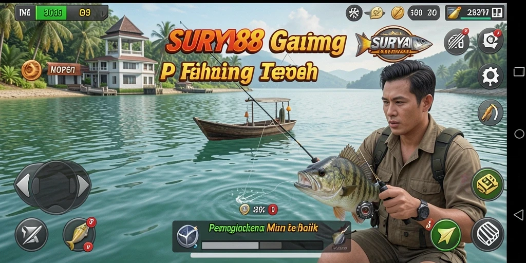 Tangkapan ikan terbesar di permainan SURYA88 dengan grafis memukau.